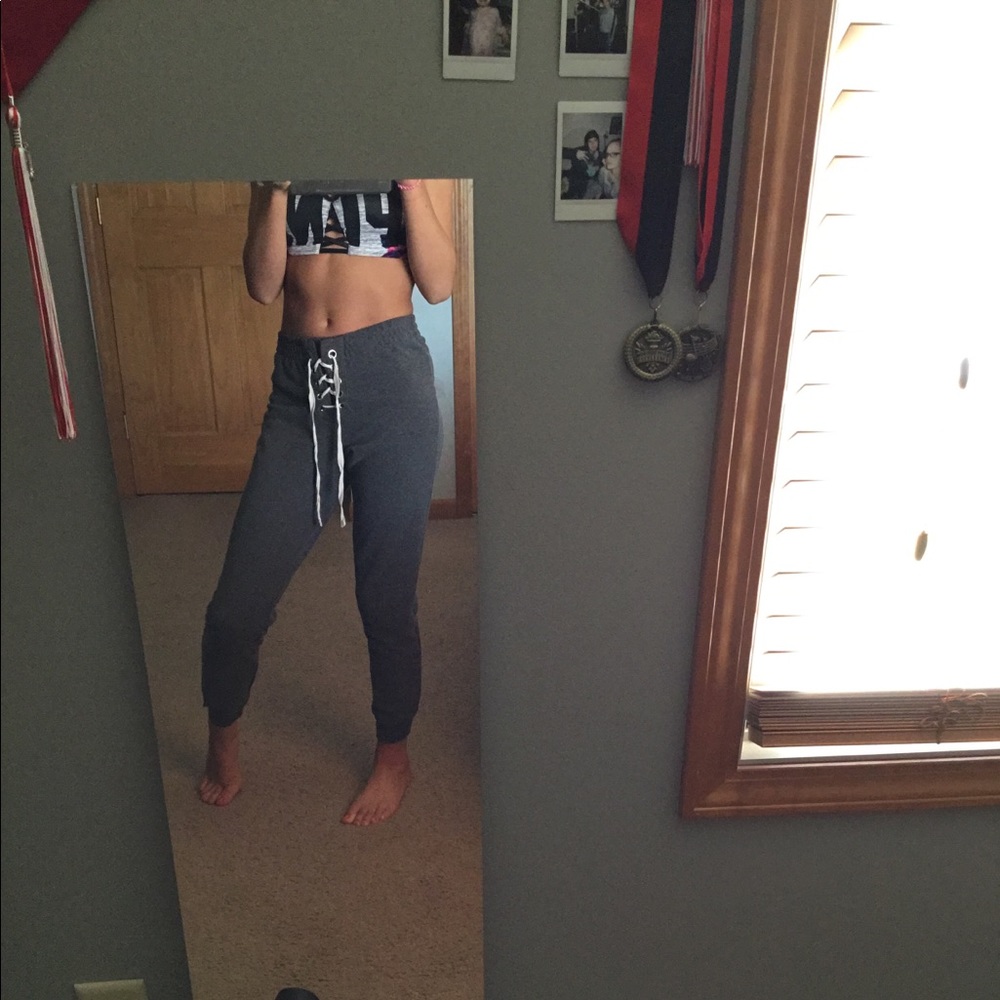 New Lace Up Joggers